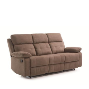 Sofa 3 plazas marron